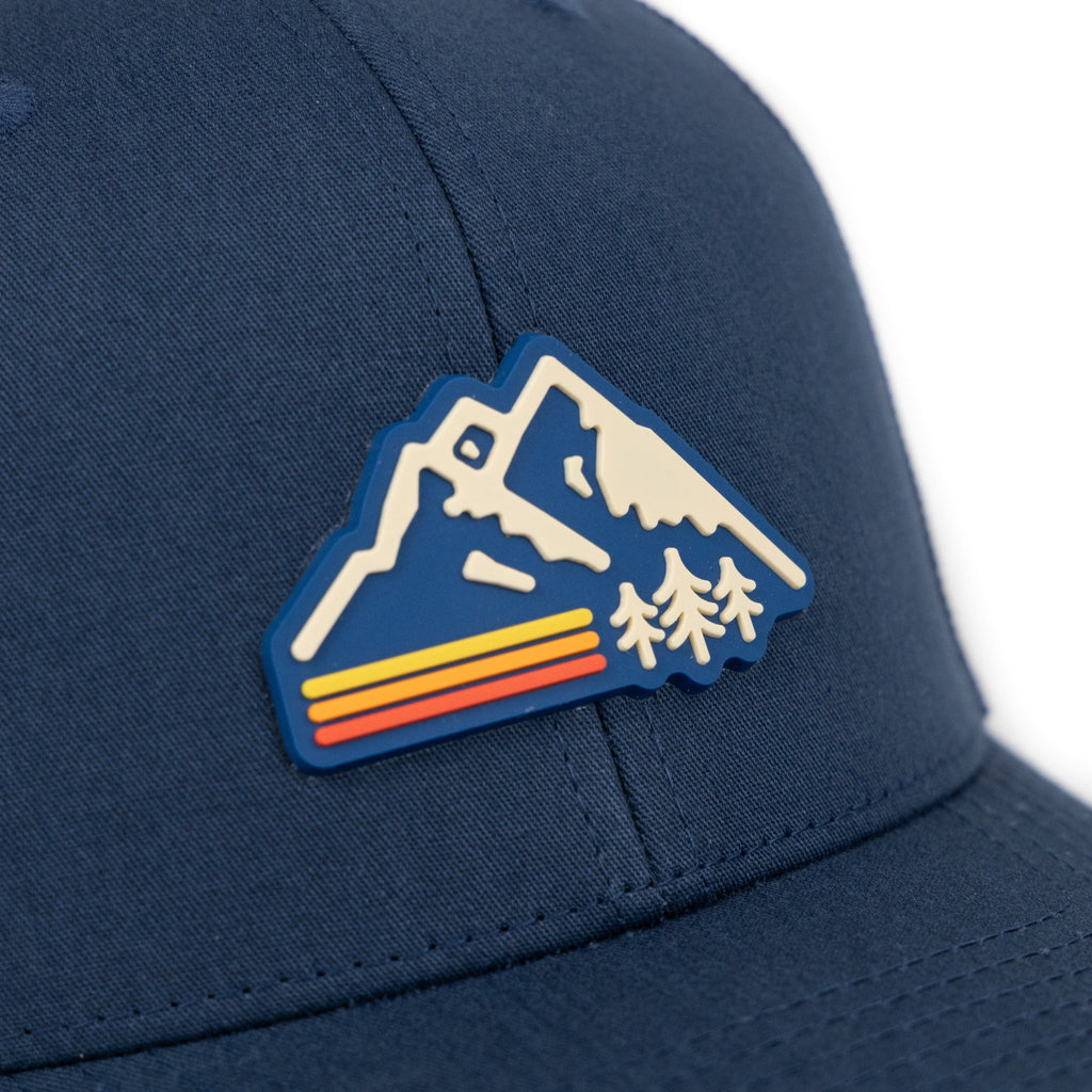 TriPine Trucker Hat Retro Mountain Trucker Hat