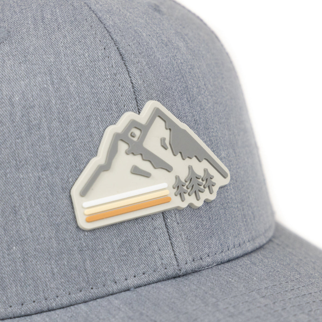 TriPine Trucker Hat Retro Mountain Trucker Hat