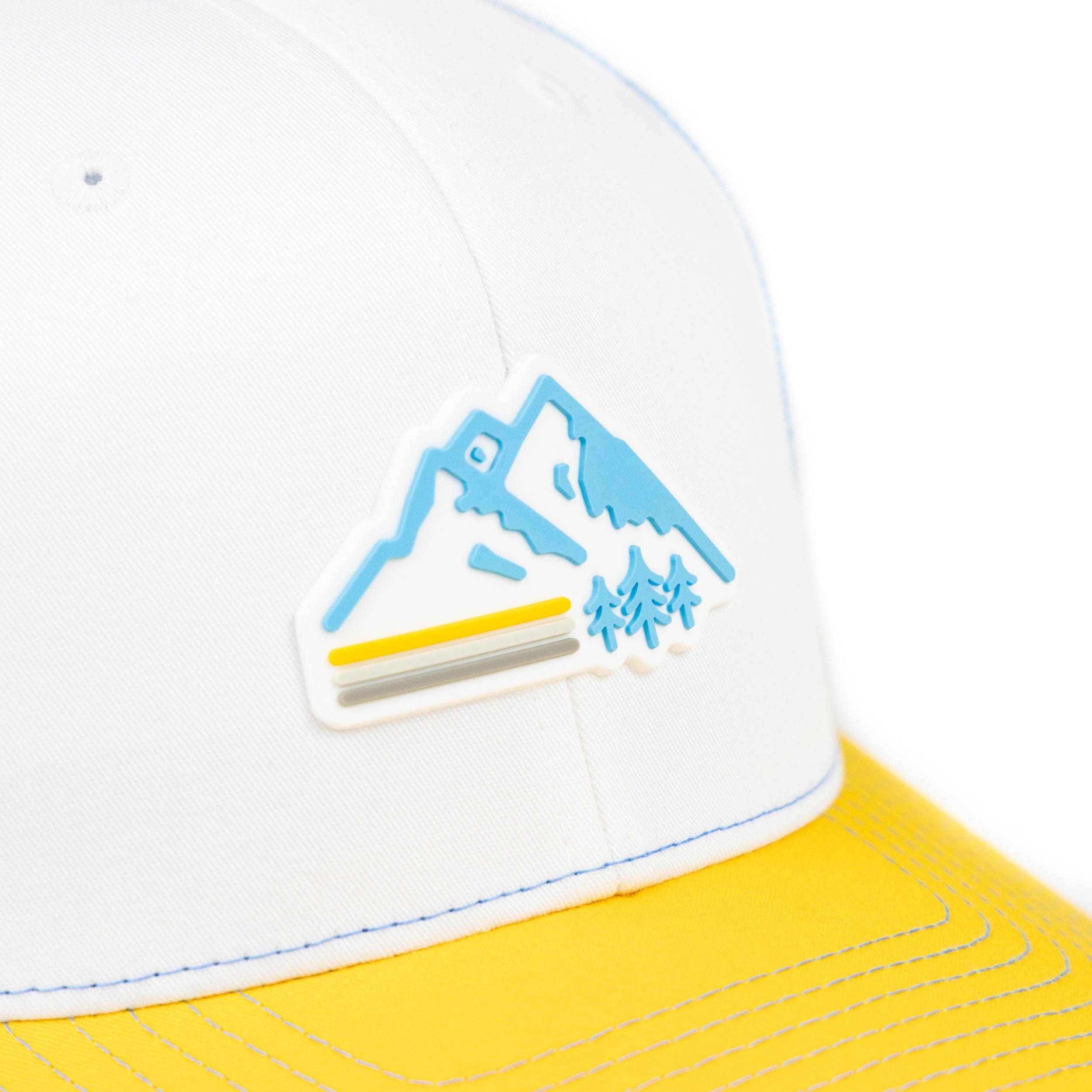 TriPine Trucker Hat Retro Mountain Trucker Hat