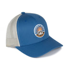 TriPine Trucker Hat Steel Blue/ Silver Wanderers of the Wild Trucker Hat