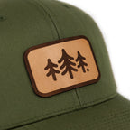 TriPine Trucker Hat TriPine Leather Patch Trucker Hat