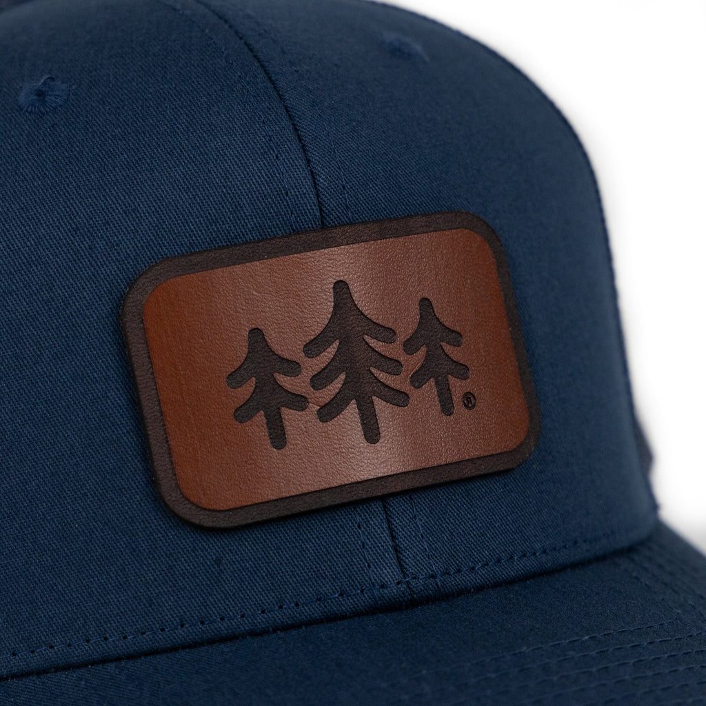 TriPine Trucker Hat TriPine Leather Patch Trucker Hat