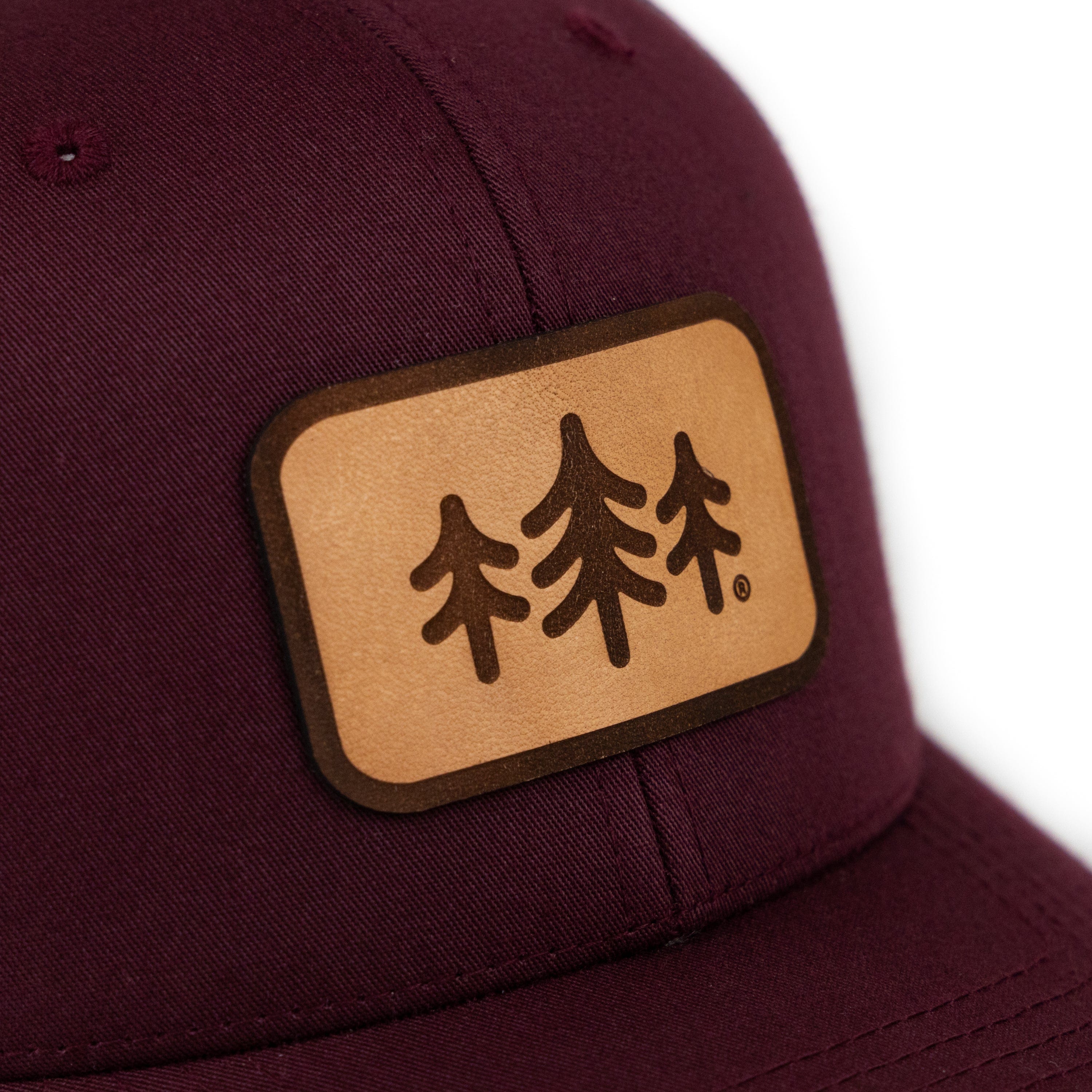 TriPine Trucker Hat TriPine Leather Patch Trucker Hat