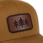 TriPine Trucker Hat TriPine Leather Patch Trucker Hat