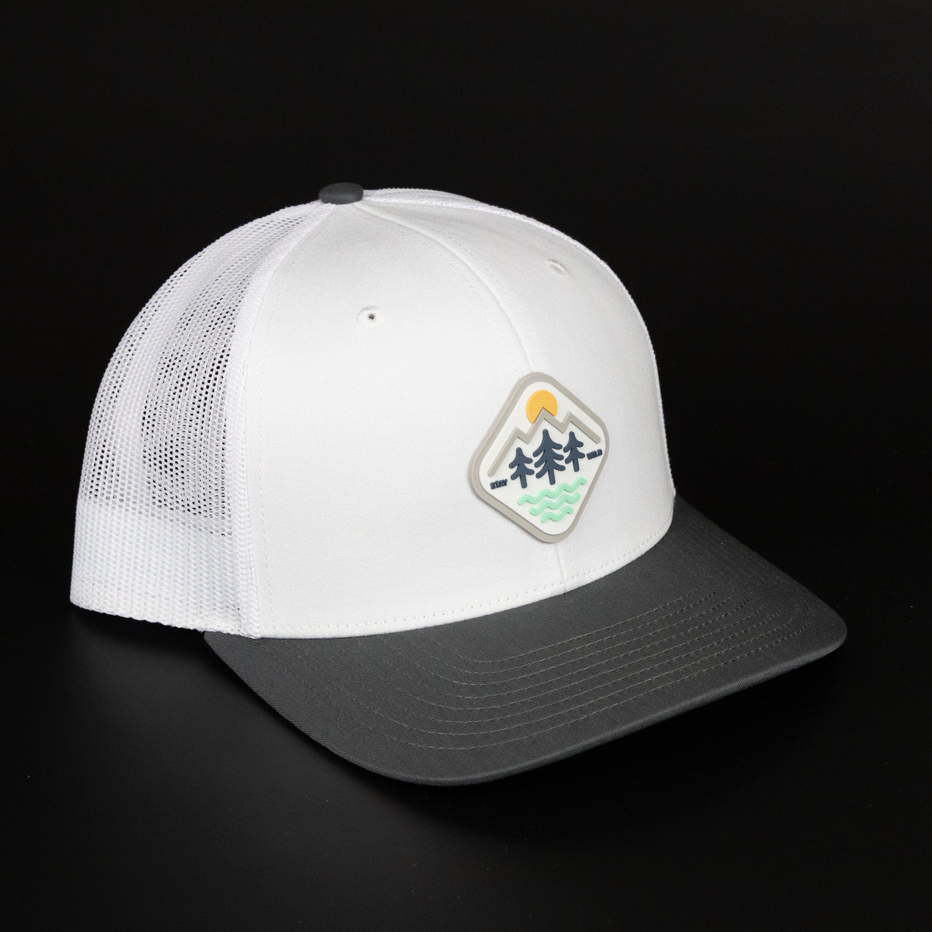 TriPine Trucker Hat White/ Charcoal Sea to Summit Trucker Hat