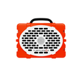 TURTLE BOX Bluetooth Speaker Turtle Box Gen3 Orange and White Bluetooth Speaker