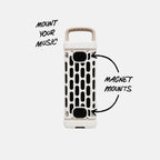 TURTLE BOX Bluetooth Speaker Turtlebox Ivory Ranger Bluetooth Speaker