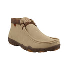 TWISTED X BOOTS Boots Twisted X Khaki & Brown Ultralite Chukka Driving Moc MDMU001