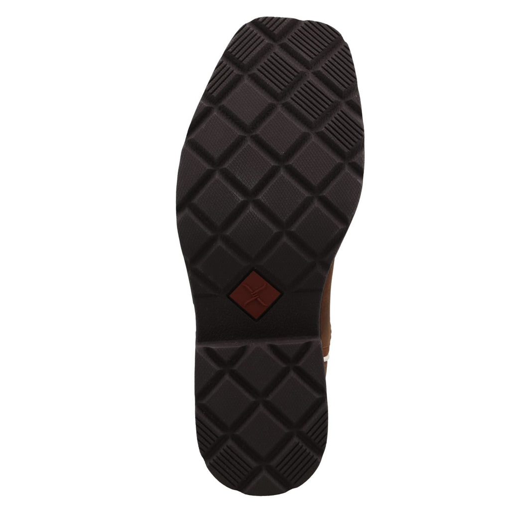 TWISTED X BOOTS Boots Twisted X Kid's Mocha & Navy Cowboy Western Work Boot YCW0013