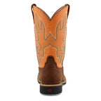 TWISTED X BOOTS Boots Twisted X Kid's Tan & Orange Top Hand Western Boots YTH0018