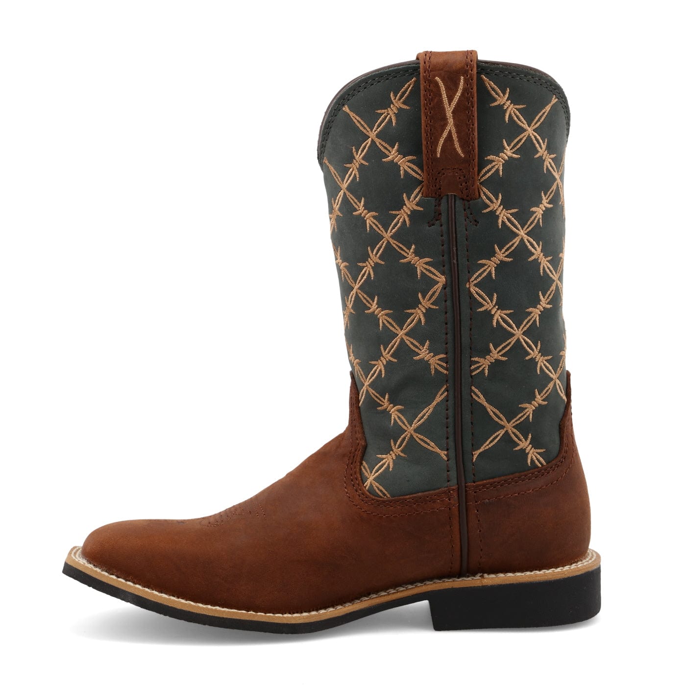TWISTED X BOOTS Boots Twisted X Kids Mocha & Slate Top Hand Western Boot YTH0019