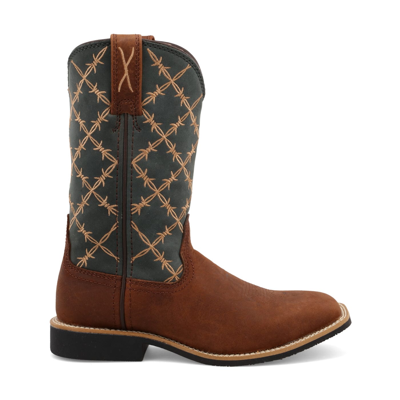 TWISTED X BOOTS Boots Twisted X Kids Mocha & Slate Top Hand Western Boot YTH0019