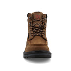 TWISTED X BOOTS Boots Twisted X Men's Brown & Black 6" Waterproof Lace Up Work Boots MDAW001