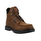 TWISTED X BOOTS Boots Twisted X Men's Brown & Black 6" Waterproof Lace Up Work Boots MDAW001