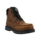 TWISTED X BOOTS Boots Twisted X Men's Brown & Black 6" Waterproof Nano Toe Quick Draw Work Boots MDANW02