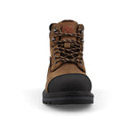 TWISTED X BOOTS Boots Twisted X Men's Brown & Black Nano Toe Lace Up Waterproof Work Boots MDANW01