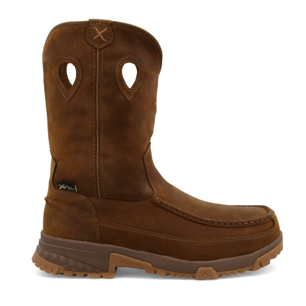 TWISTED X BOOTS Boots Twisted X Men's Brown Pull On Work Boot MXCNM01