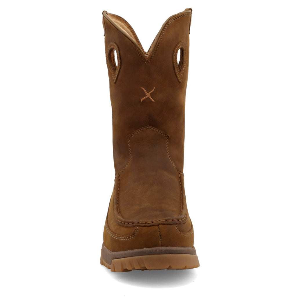 TWISTED X BOOTS Boots Twisted X Men's Brown Pull On Work Boot MXCNM01