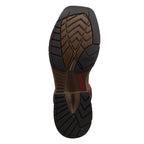 TWISTED X BOOTS Boots Twisted X Men's Brunette & Oxblood Horseman Western Work Boot MHM0025