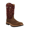 TWISTED X BOOTS Boots Twisted X Men's Brunette & Oxblood Horseman Western Work Boot MHM0025