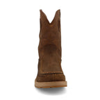 TWISTED X BOOTS Boots Twisted X Men's Brunette & Pecan Pull On Wedge Sole Work Boot MCBX001