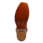 TWISTED X BOOTS Boots Twisted X Men's Chestnut Ostrich & Dark Grey Reserve Boot MXPL002