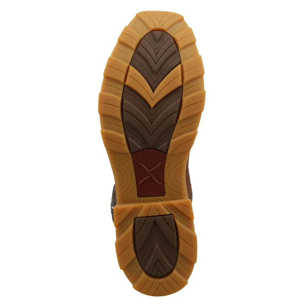 TWISTED X BOOTS Boots Twisted X Men's Clay & Black Ultralite X Nano Toe Work Boot MULNW04