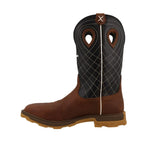 TWISTED X BOOTS Boots Twisted X Men's Clay & Black Ultralite X Nano Toe Work Boot MULNW04