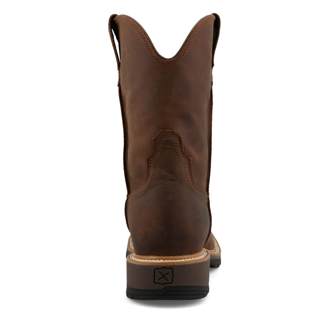 TWISTED X BOOTS Boots Twisted X Men's Dark Brown Cowboy Work Boot MCW0011