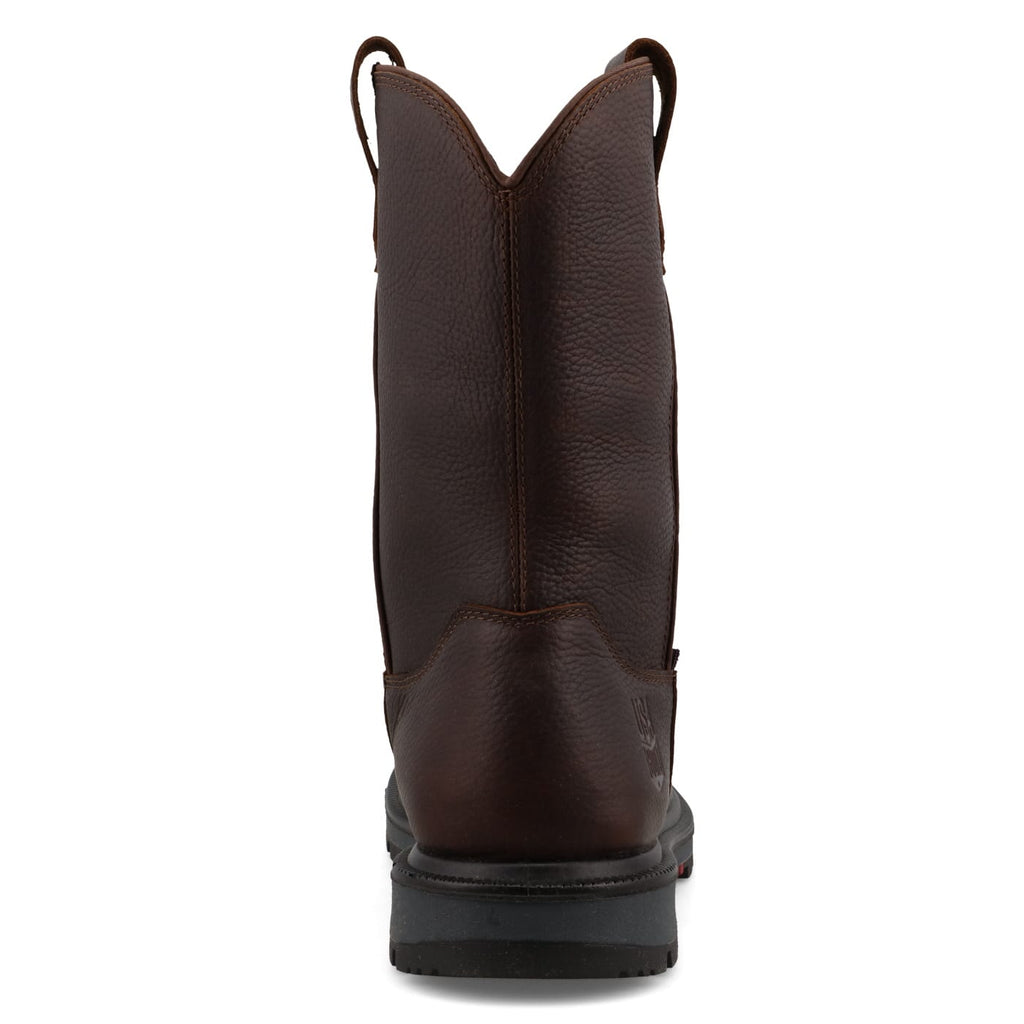 TWISTED X BOOTS Boots Twisted X Men's Dark Brown Waterproof Comp Toe Work Boots MDANW03