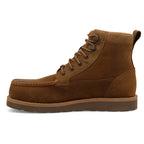 TWISTED X BOOTS Boots Twisted X Men's Distressed Saddle 6" Waterproof Wedge Sole Work Boot MWWNW04