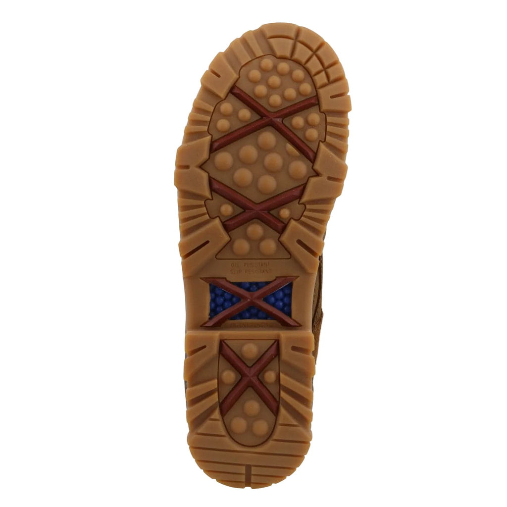 TWISTED X BOOTS Boots Twisted X Men's Distressed Saddle Comp Toe Lace Up Work Boot MXCCM01