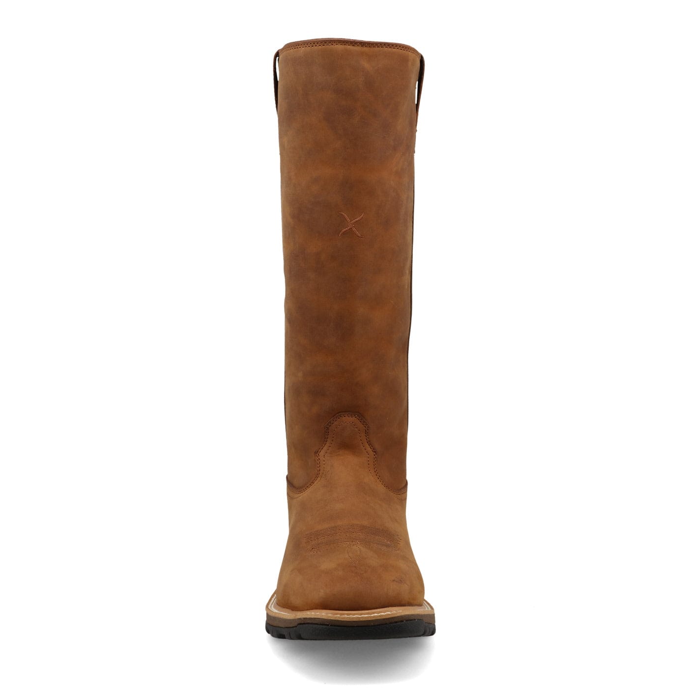 Twisted X Men's Distressed Saddle Waterproof Snake Boot MUWV001