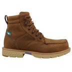 TWISTED X BOOTS Boots Twisted X Men's Golden Tan 6" Work Boots MXCNW08