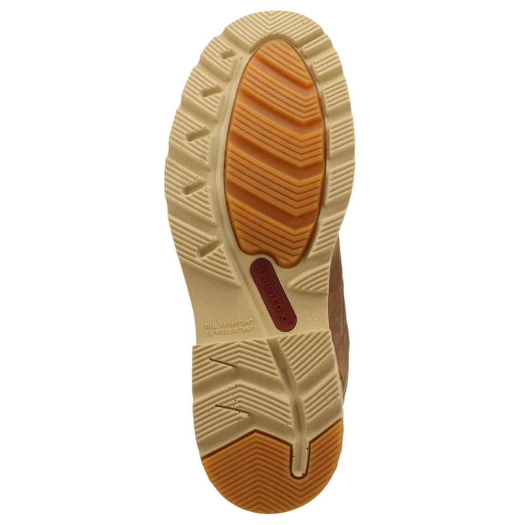 TWISTED X BOOTS Boots Twisted X Men's Golden Tan 6" Work Boots MXCNW08