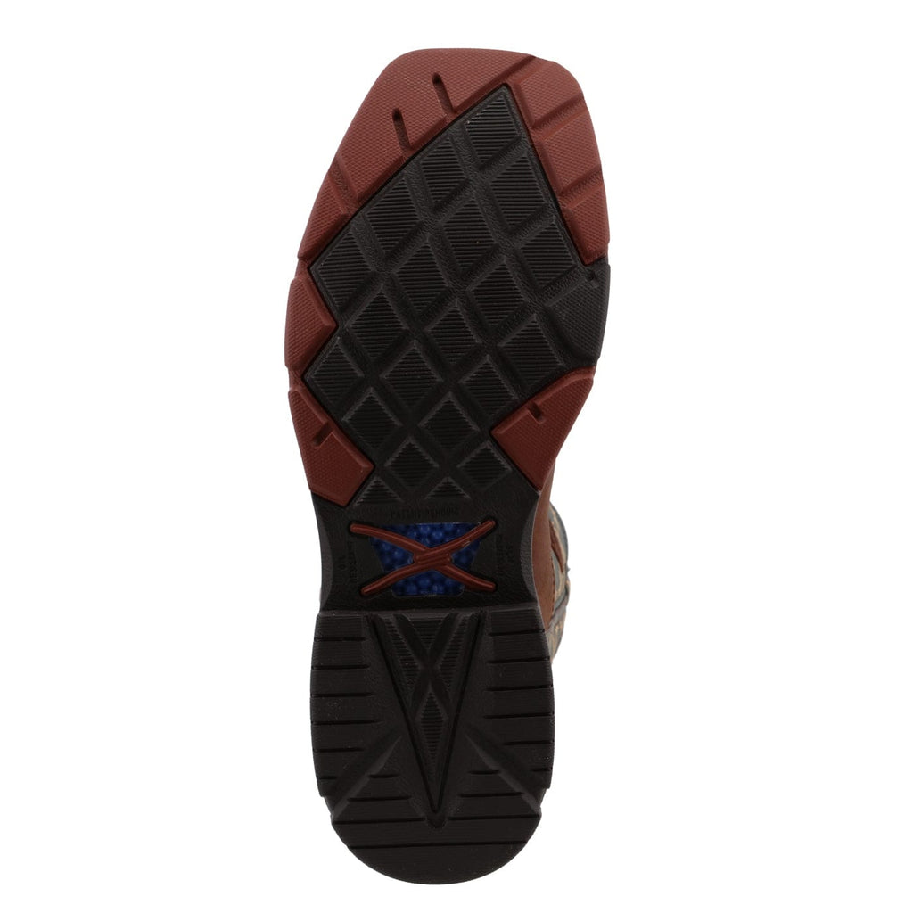 TWISTED X BOOTS Boots Twisted X Men's Mocha & Slate Western Work Boot MXBN002