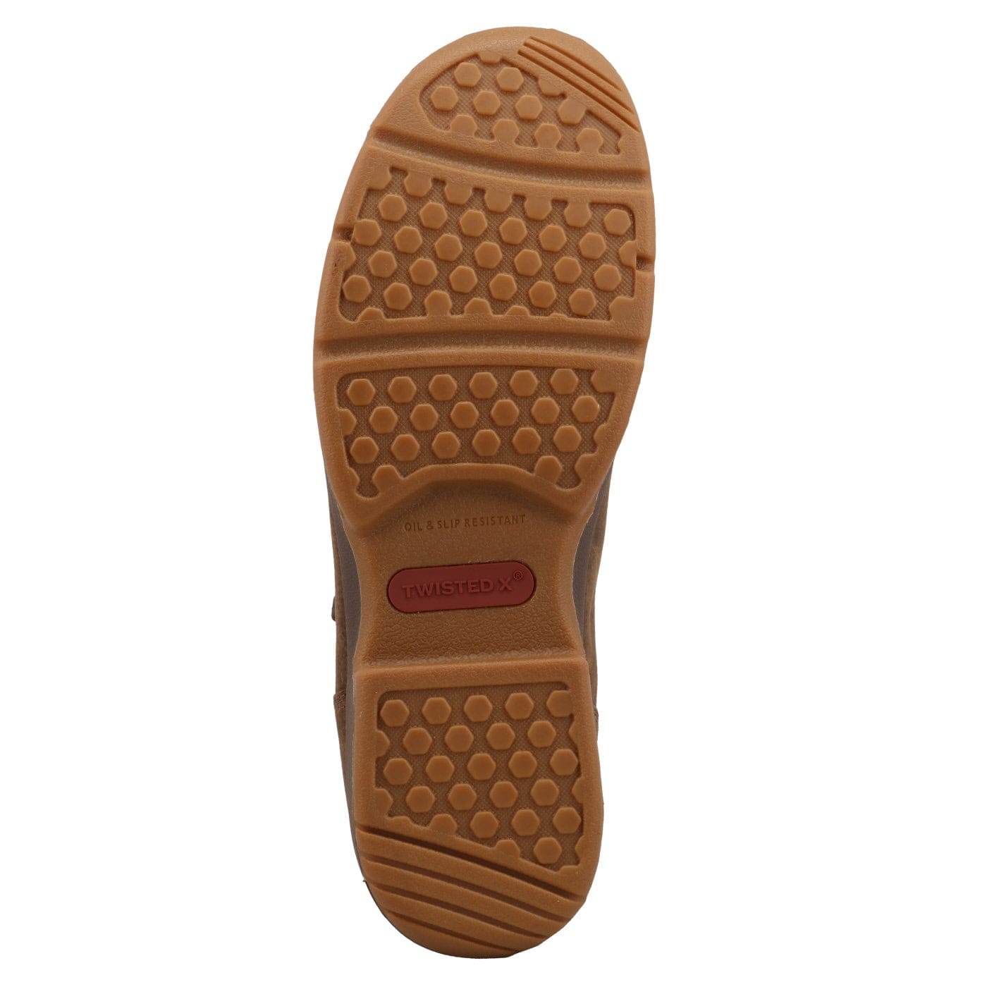 TWISTED X BOOTS Boots Twisted X Men's Oak Brown 6" Waterproof Nano Toe Work Boot MWPNW02