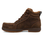 TWISTED X BOOTS Boots Twisted X Men's Oak Brown 6" Waterproof Nano Toe Work Boot MWPNW02