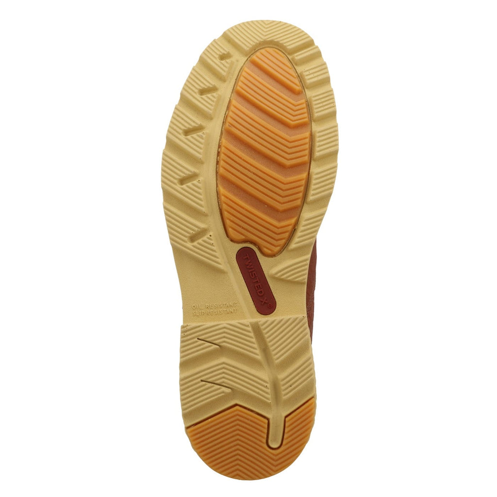 TWISTED X BOOTS Boots Twisted X Men's Rust Waterproof Lace Up Work Boot MXCW005