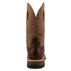 TWISTED X BOOTS Boots Twisted X Men's Rustic Brown Comp Toe Waterproof Work Boot MXBNW12