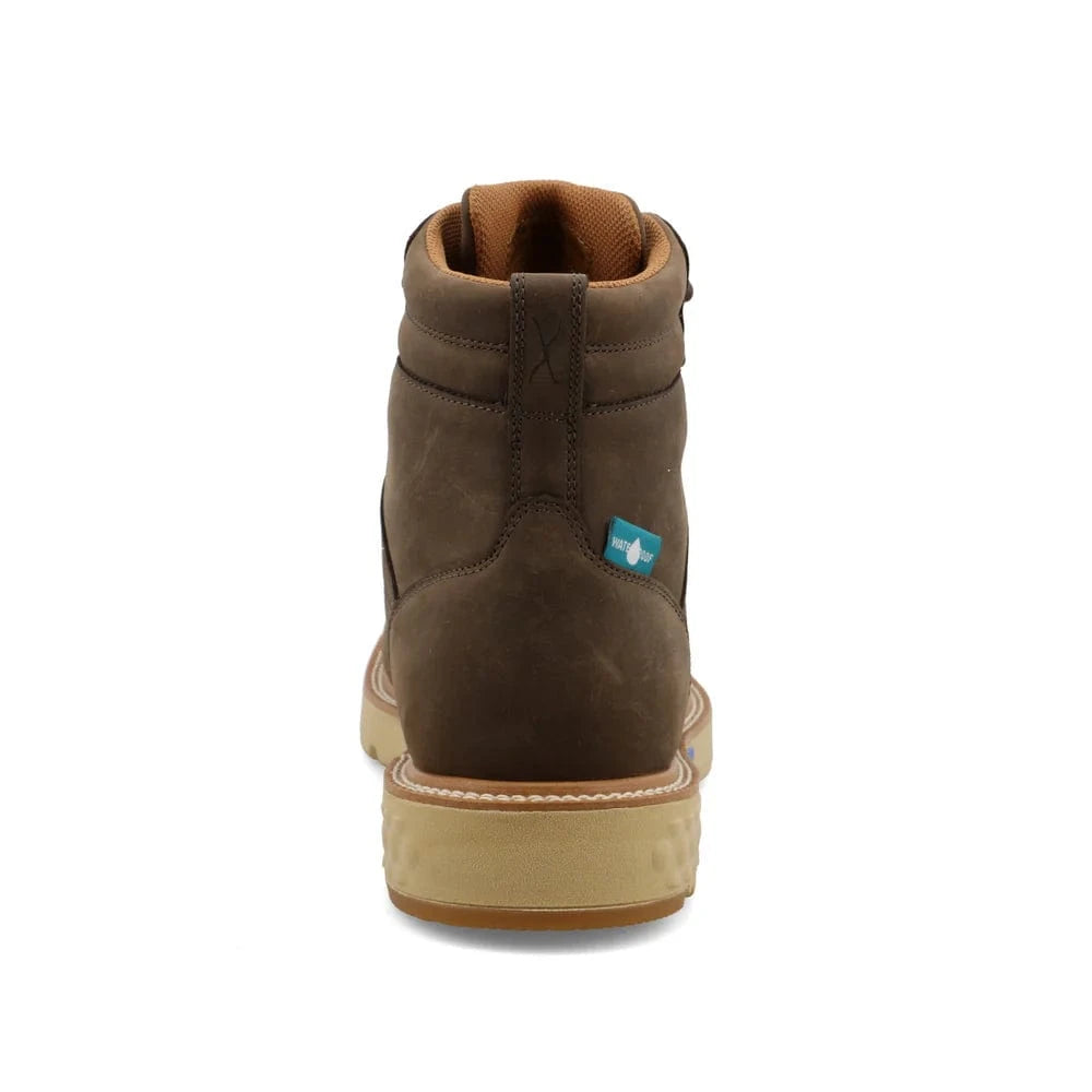 TWISTED X BOOTS Boots Twisted X Men's Shitake Waterproof Lace Up Work Boot MXCW004