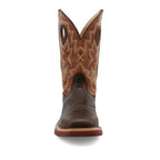 TWISTED X BOOTS Boots Twisted X Men's Smokey Chocolate & Spice Western Work Boot MXBAW02