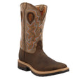 TWISTED X BOOTS Boots Twisted X Men's Taupe & Bomber Western Work Boot MLCW022