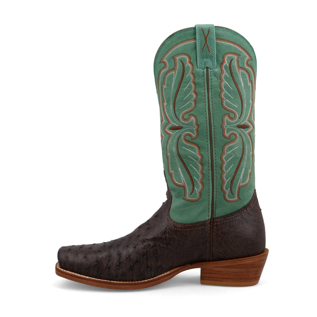 TWISTED X BOOTS Boots Twisted X Men's Tobacco & Jade Reserve Exotic Boot MXPL004