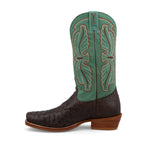 TWISTED X BOOTS Boots Twisted X Men's Tobacco & Jade Reserve Exotic Boot MXPL004