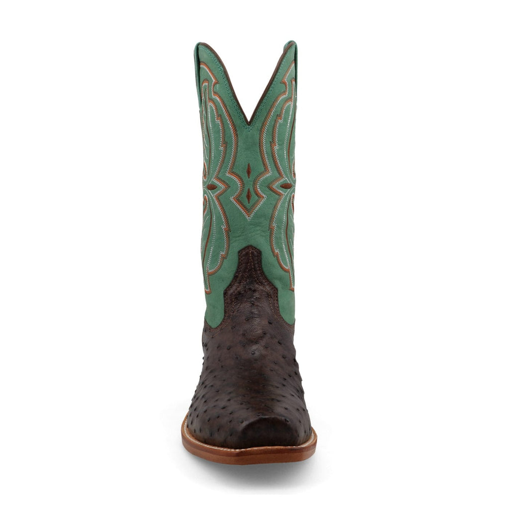 TWISTED X BOOTS Boots Twisted X Men's Tobacco & Jade Reserve Exotic Boot MXPL004
