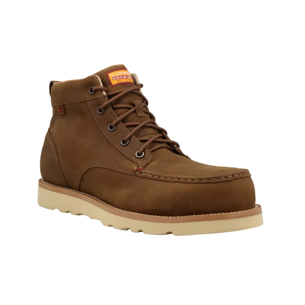 TWISTED X BOOTS Boots Twisted X Men's Toffee 6" Nano Toe Wedge Sole Work Boot MCAN015