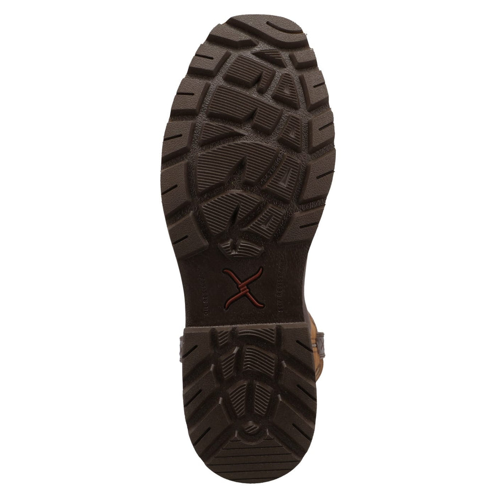 TWISTED X BOOTS Boots Twisted X Men's Tortoise Shell & Adobe Tech X Western Work Boots MXTP007