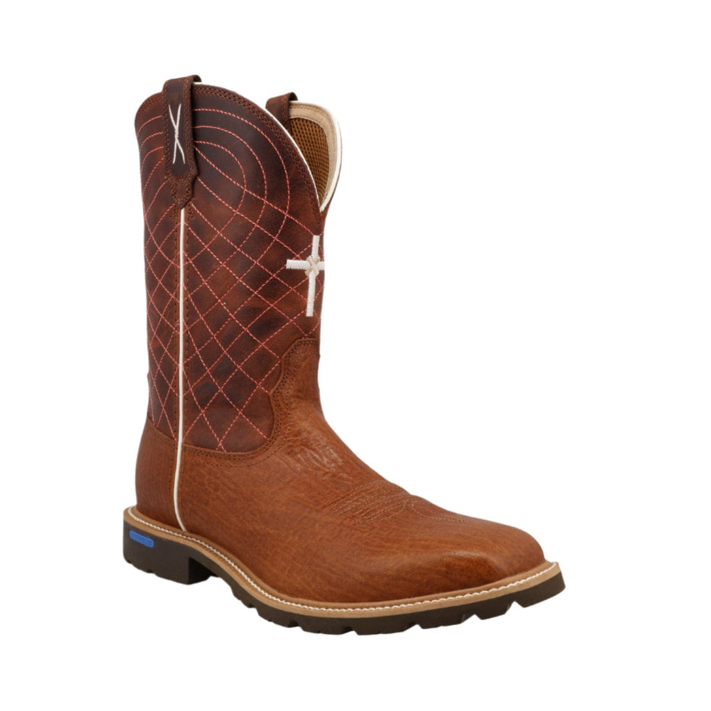 TWISTED X BOOTS Boots Twisted X Men's Umber & Baked Clay Tech X Western Boot MXTP008