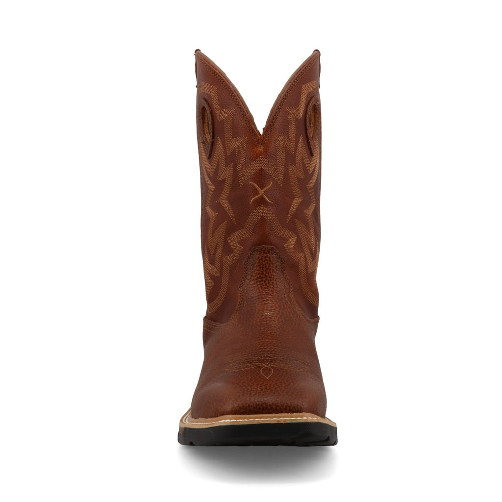 TWISTED X BOOTS Boots Twisted X Rust Brown and Saddle Waterproof Western Work Boot MXBW011